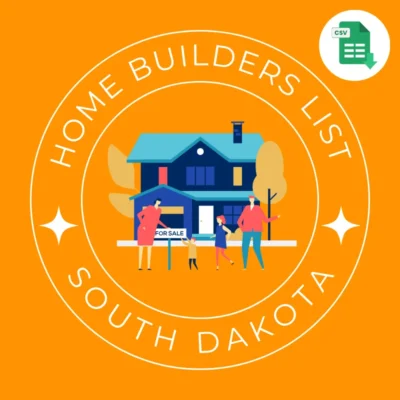 South Dakota Home Builders And Contractors Email List