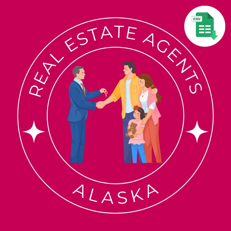 Alaska Real Estate Agent Email List