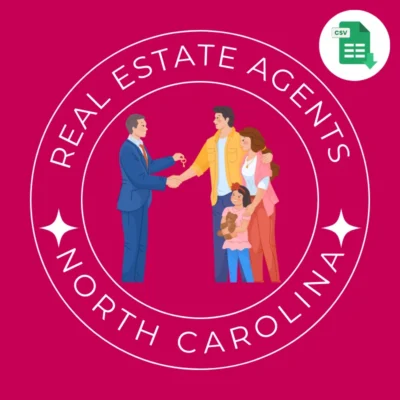 North Carolina Real Estate Agent Email List