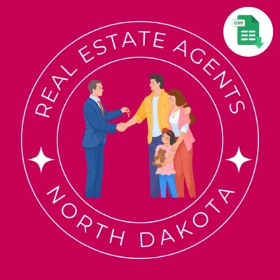 North Dakota Real Estate Agent Email List