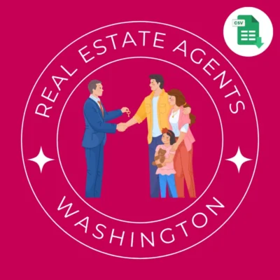 Washington Real Estate Agent Email List