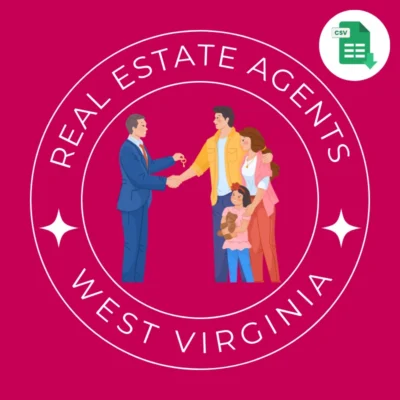 West Virginia Real Estate Agent Email List
