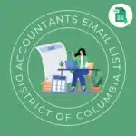 District of Columbia Accountant And CPA Email List