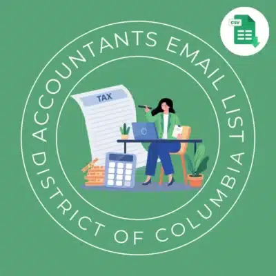 District of Columbia Accountant And CPA Email List