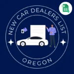 Oregon New Car Dealers Email List
