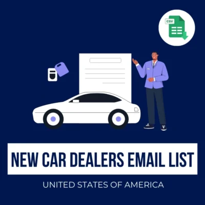 United States New Car Dealers Email List