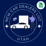Utah New Car Dealers Email List