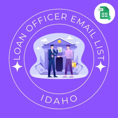 Idaho Loan Officers And Mortgage Brokers Email List