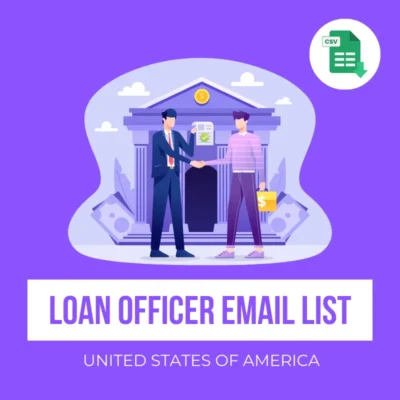 United States Loan Officers And Mortgage Brokers Email List